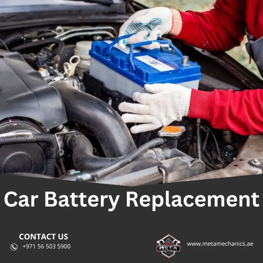 Car Battery Replacement Services in Dubai