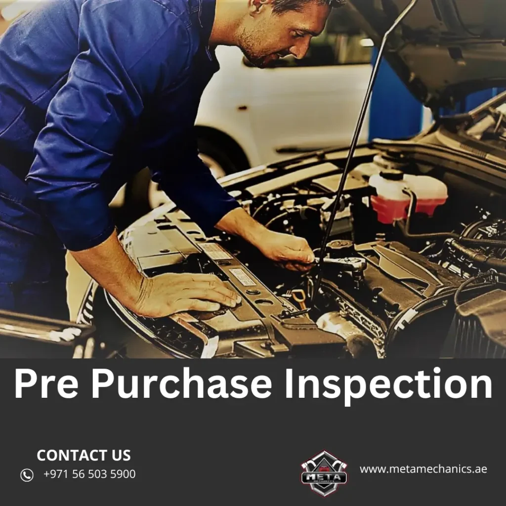 Car Pre Purchase Inspection in Dubai