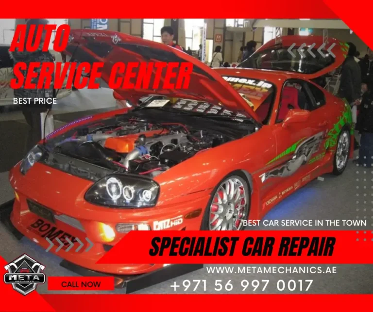 Car service center in Dubai