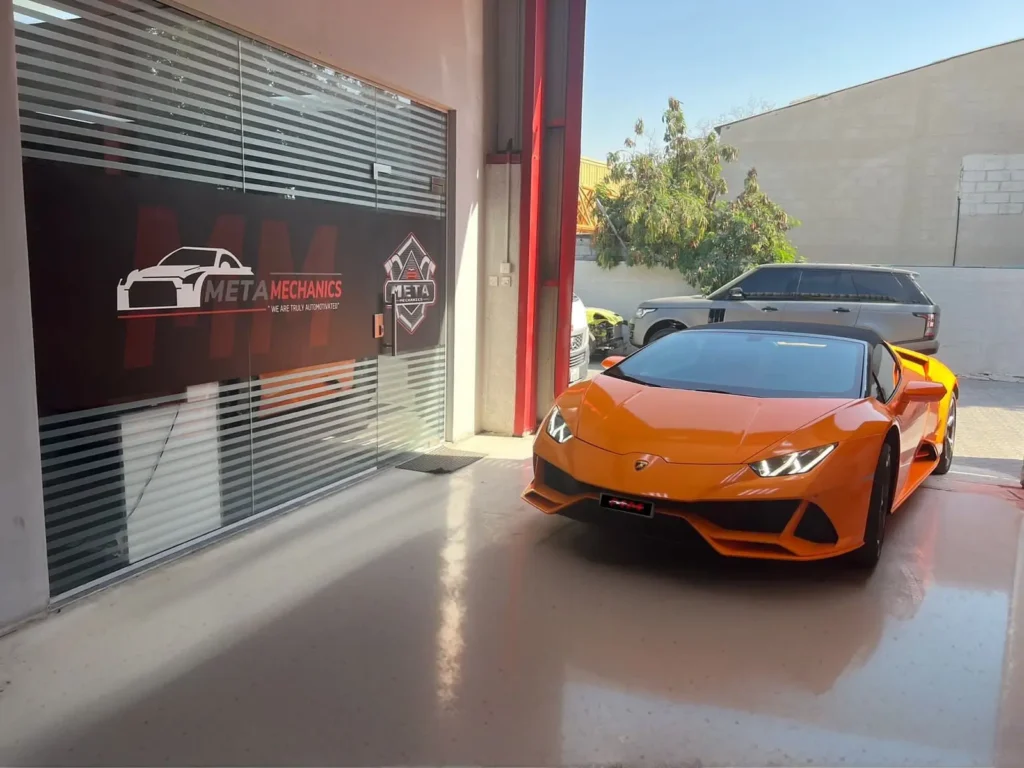 Lamborghini Service in Dubai