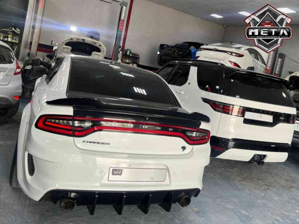 Dodge Charger SRT Gearbox Repair Dubai META MECHANICS