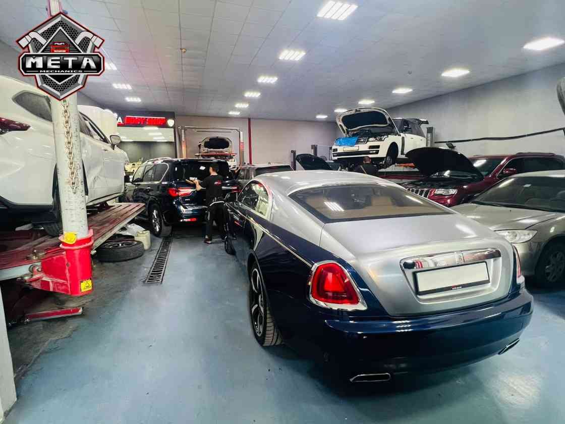 rolls-royce wraith engine repair