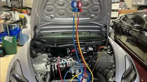 Tesla AC compressor replacement Dubai